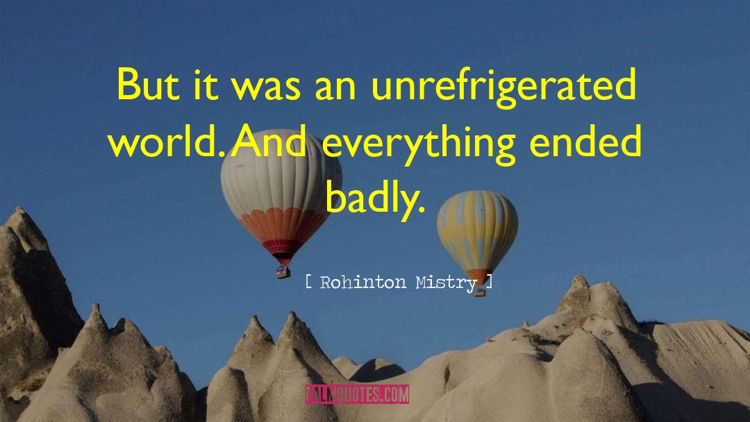 Mistry quotes by Rohinton Mistry