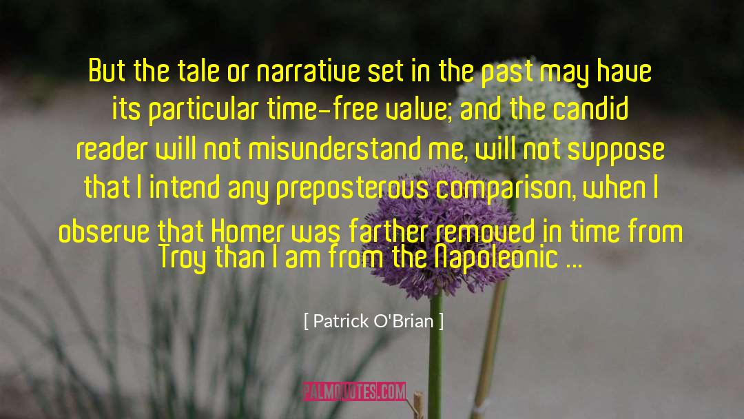 Misunderstand quotes by Patrick O'Brian