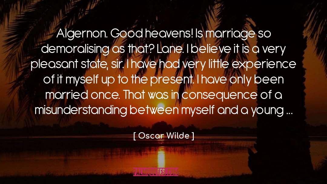 Misunderstanding quotes by Oscar Wilde