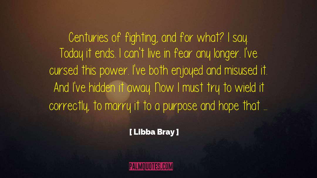 Misused quotes by Libba Bray