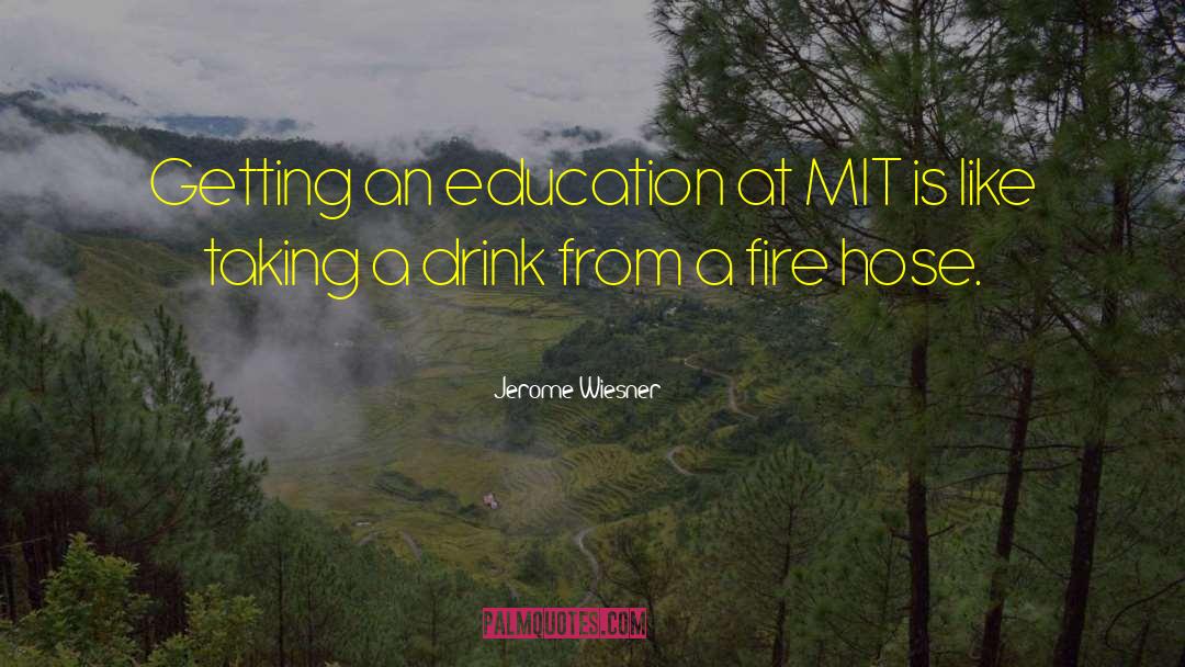 Mit quotes by Jerome Wiesner