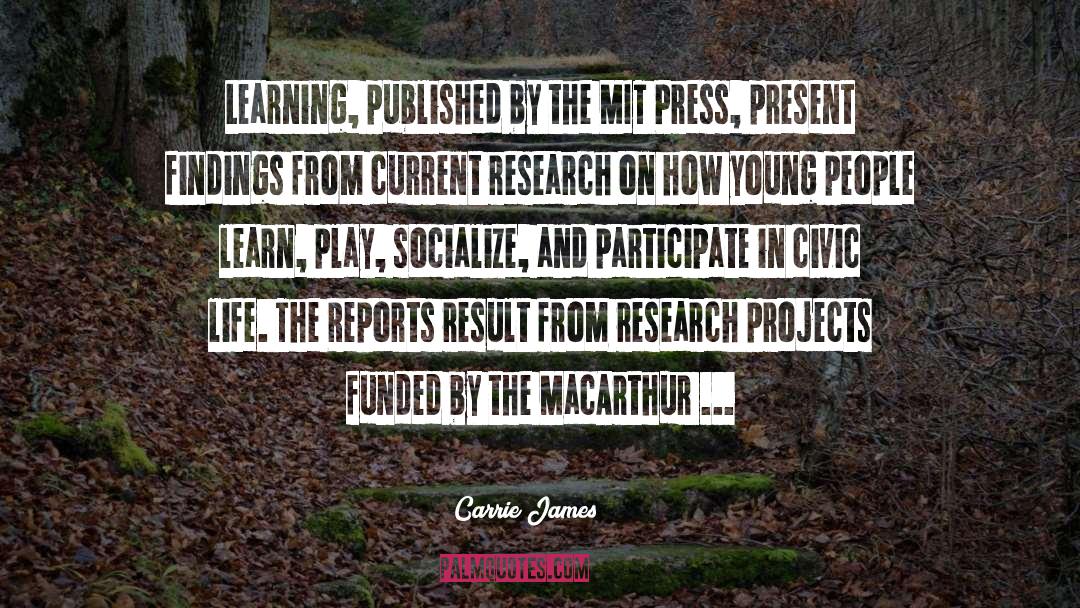 Mit quotes by Carrie James