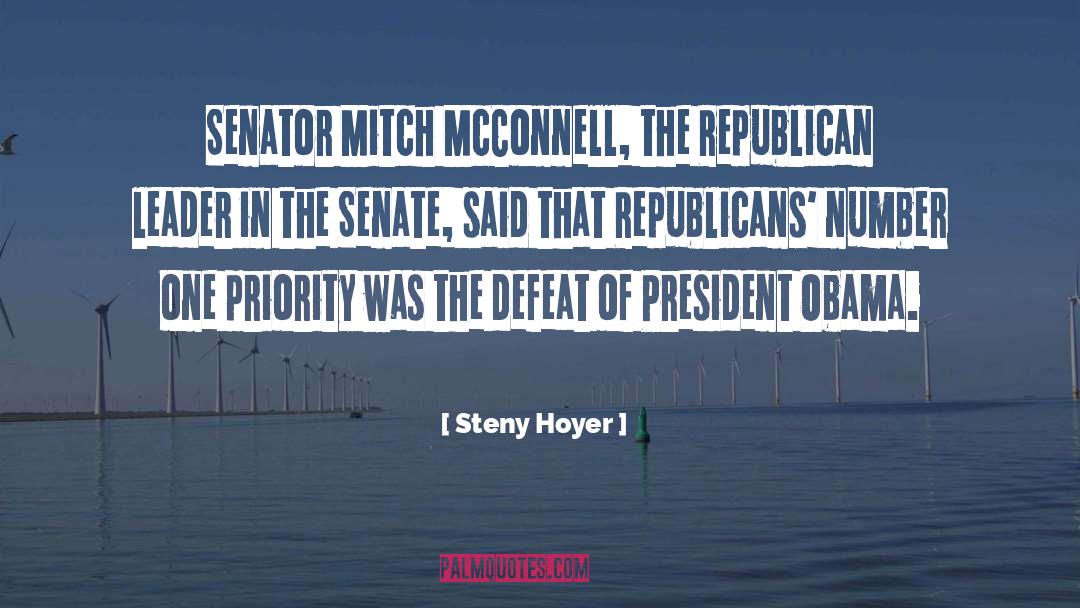 Mitch Mcconnell quotes by Steny Hoyer
