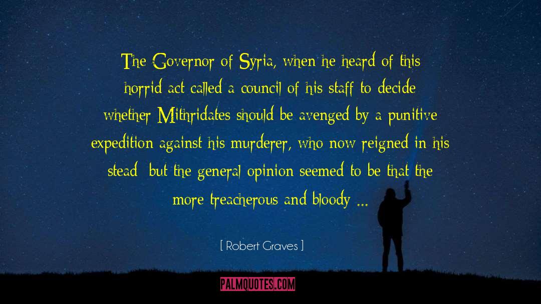 Mithridates quotes by Robert Graves