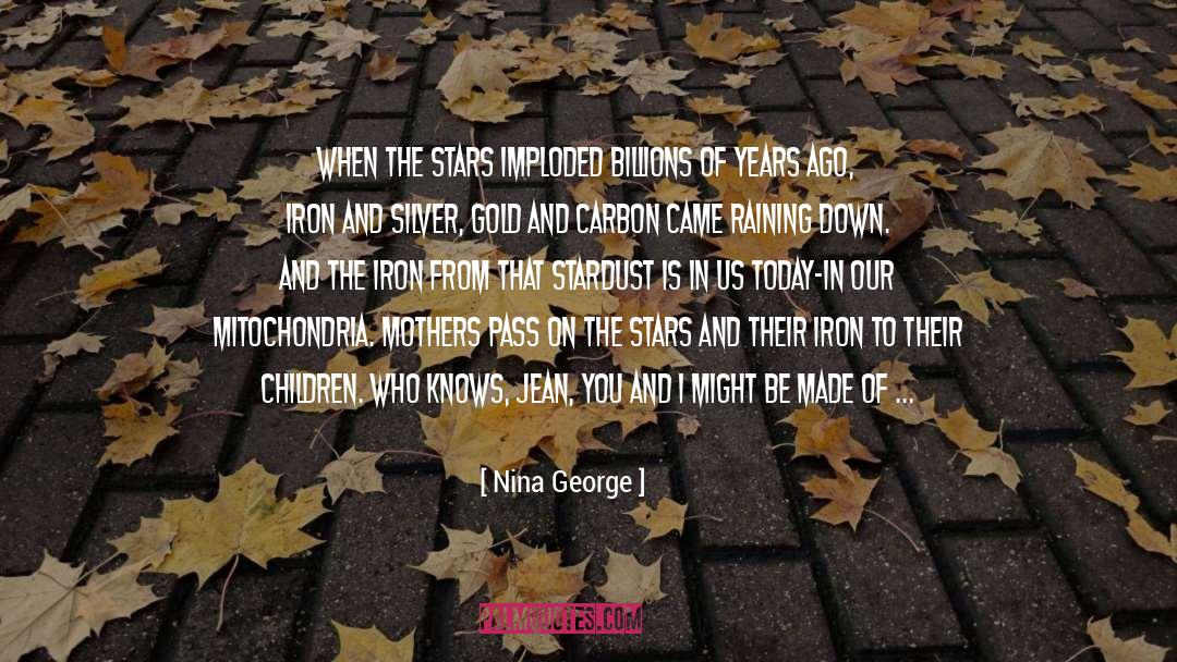 Mitochondria quotes by Nina George