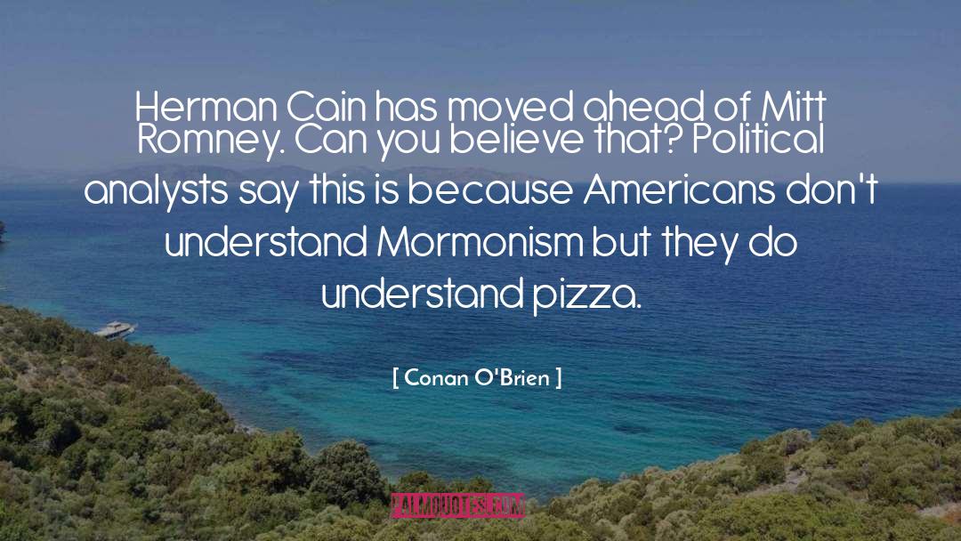 Mitt quotes by Conan O'Brien