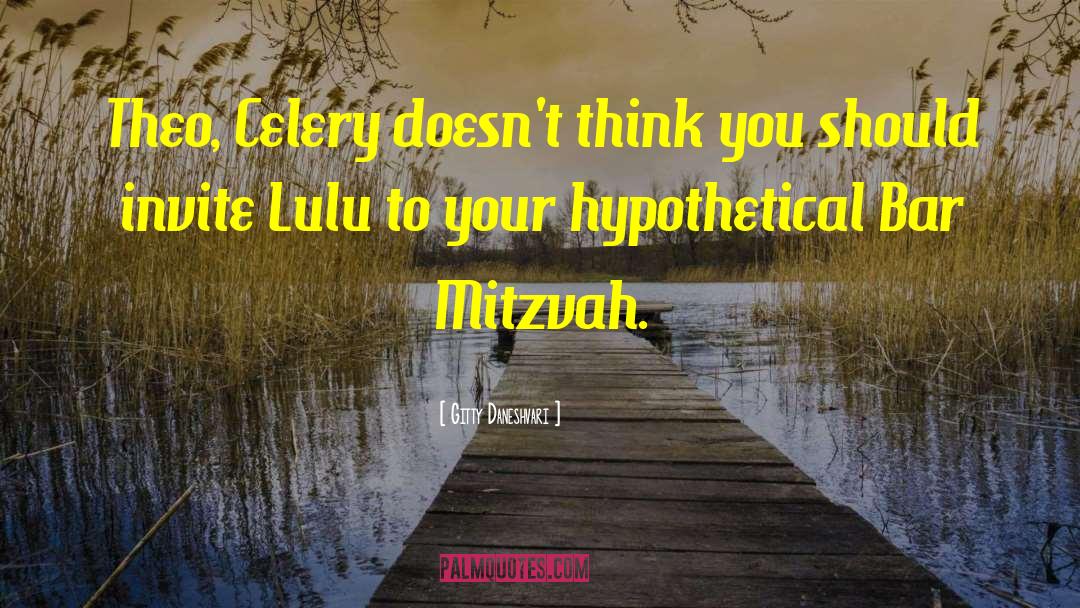 Mitzvah quotes by Gitty Daneshvari