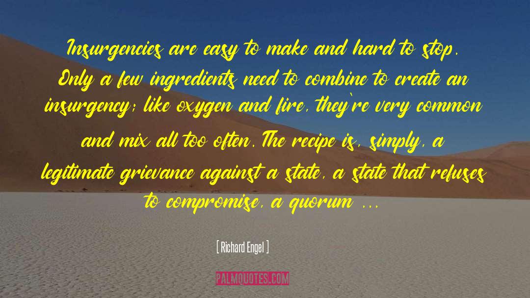 Mix Of Traits quotes by Richard Engel