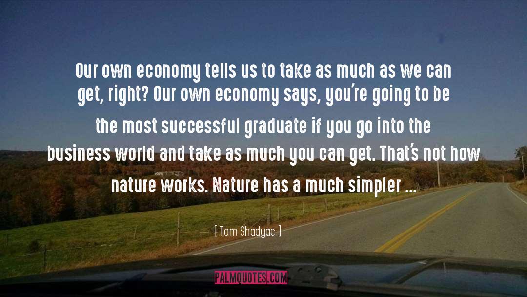 Mixed Economy quotes by Tom Shadyac