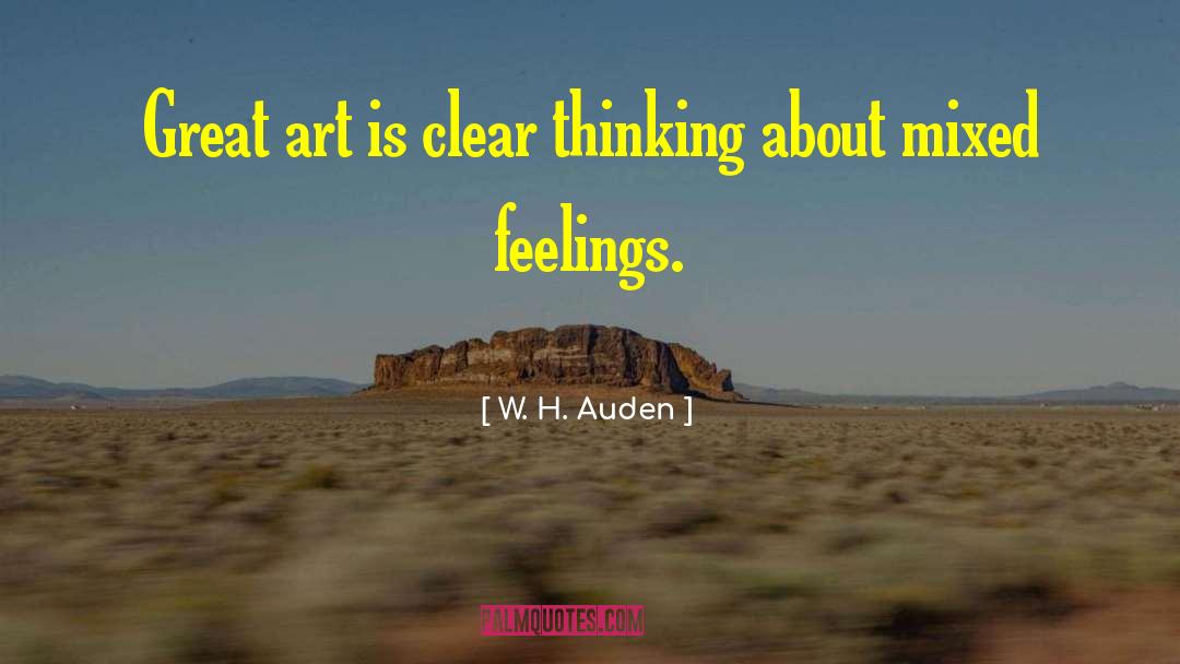 Mixed Feelings quotes by W. H. Auden