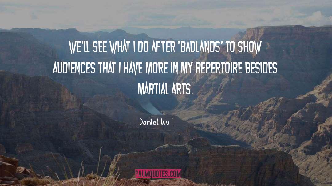 Mixed Martial Arts quotes by Daniel Wu