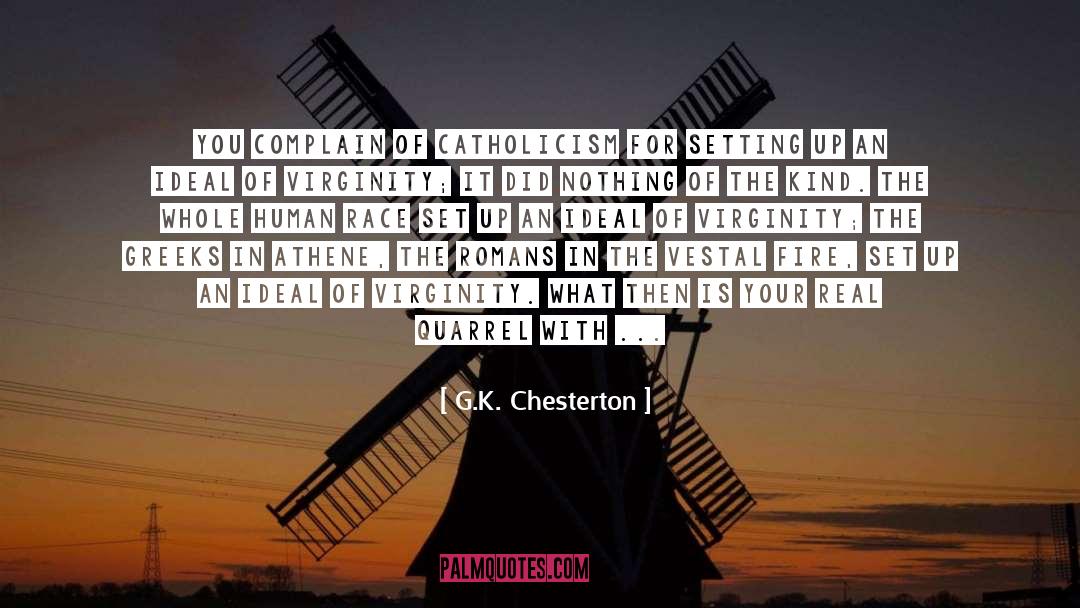 Mixed Race quotes by G.K. Chesterton