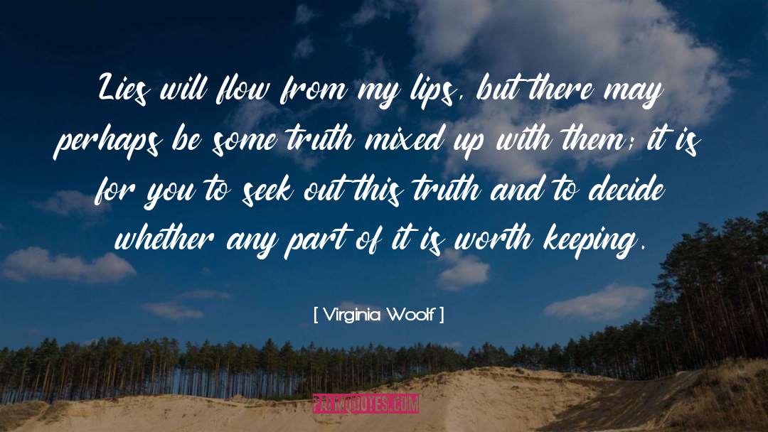 Mixed Up quotes by Virginia Woolf