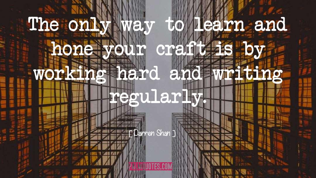 Mixology And Craft quotes by Darren Shan