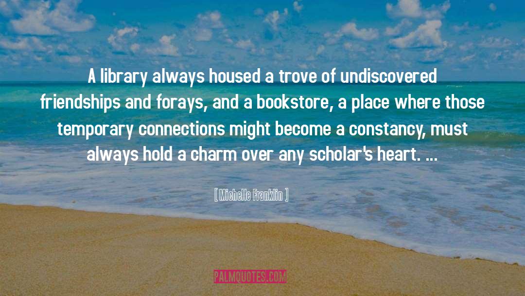Mizzou Bookstore quotes by Michelle Franklin