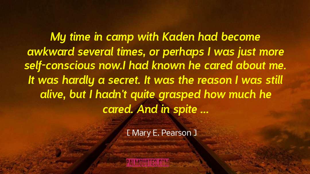 Mkele Camp quotes by Mary E. Pearson