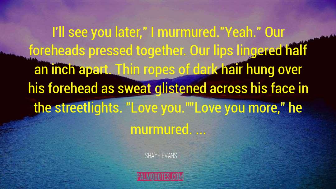 Mm Romance quotes by Shaye Evans