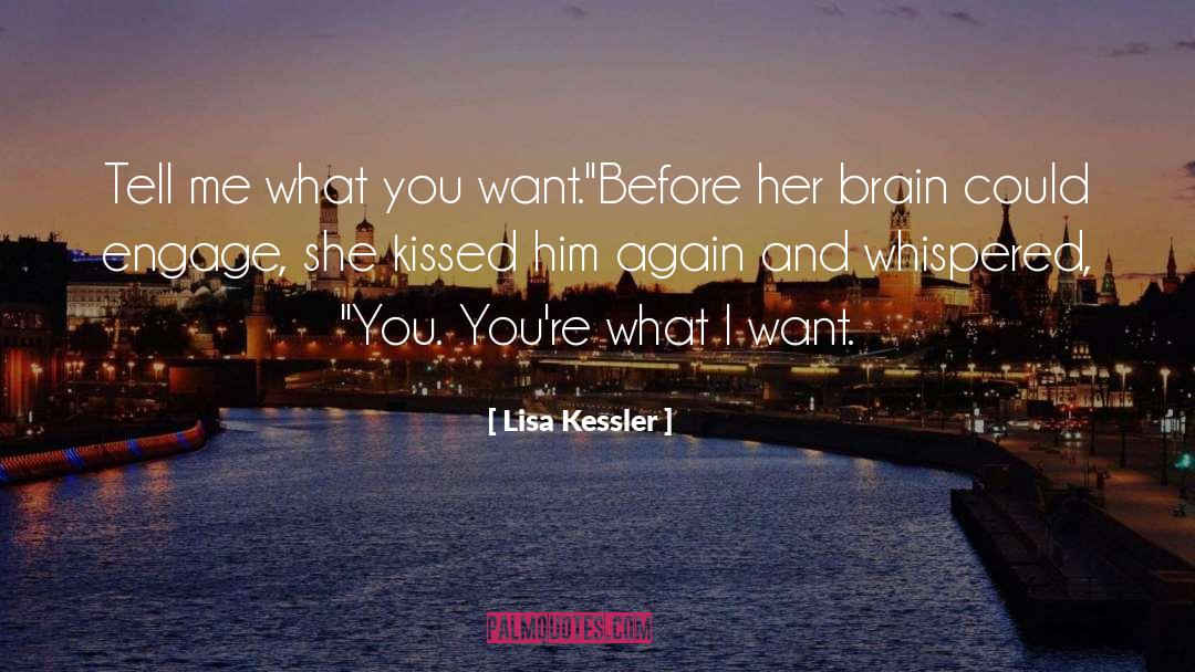 Mmf Romance quotes by Lisa Kessler