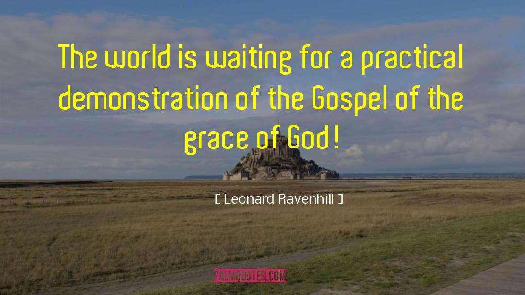 Mnemophylax Waiting quotes by Leonard Ravenhill