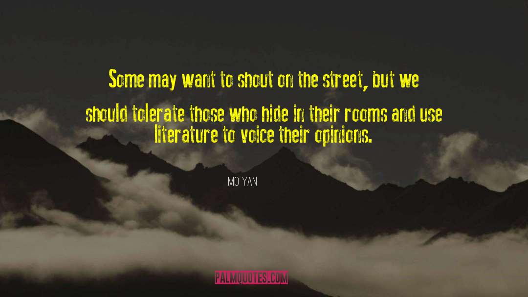 Mo quotes by Mo Yan