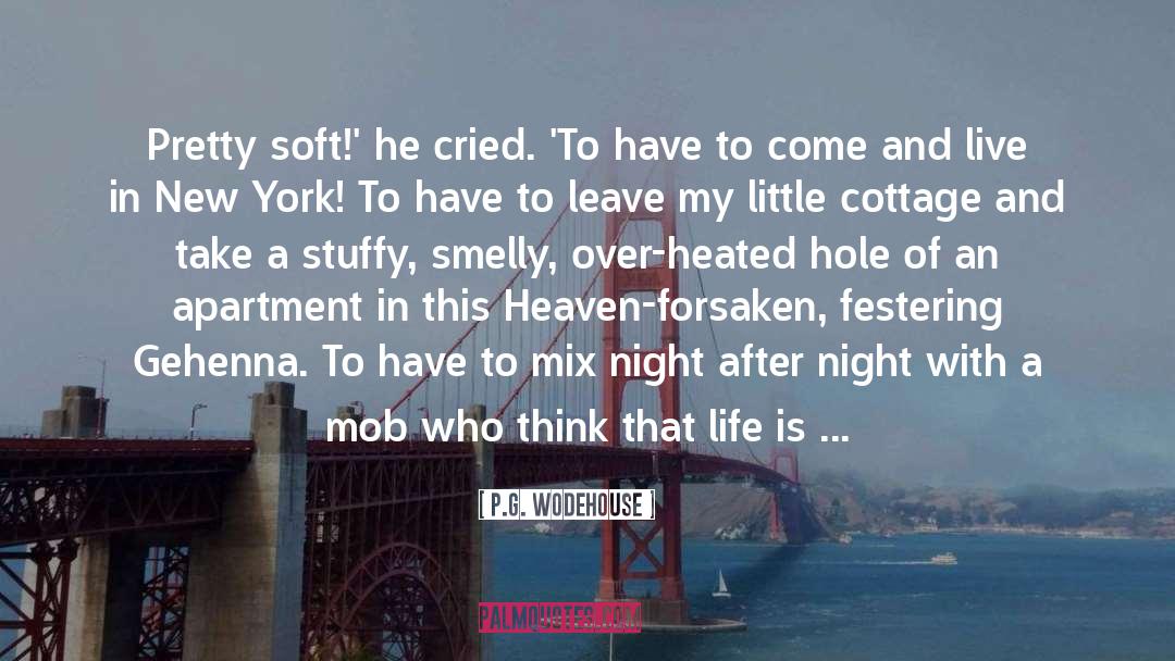 Mob quotes by P.G. Wodehouse