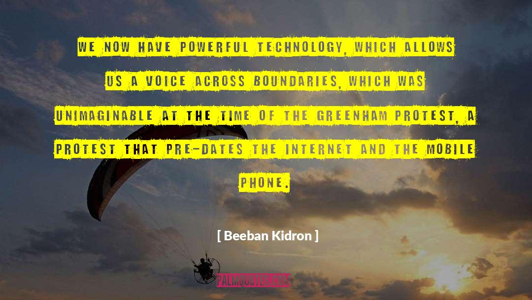 Mobile Phone quotes by Beeban Kidron