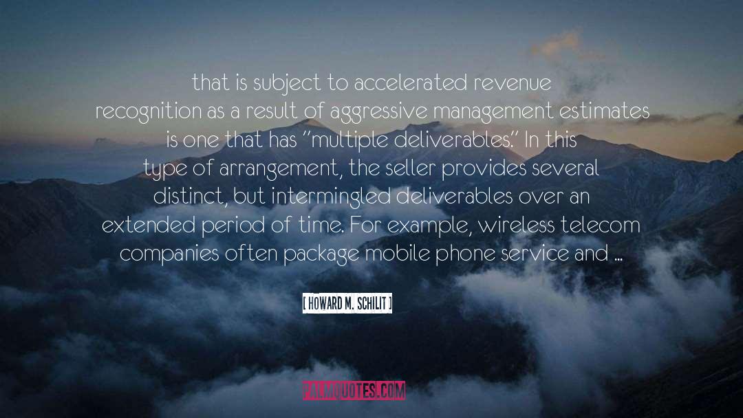 Mobile Phone quotes by Howard M. Schilit
