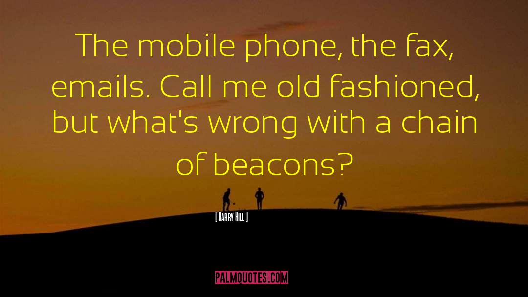 Mobile Phone quotes by Harry Hill