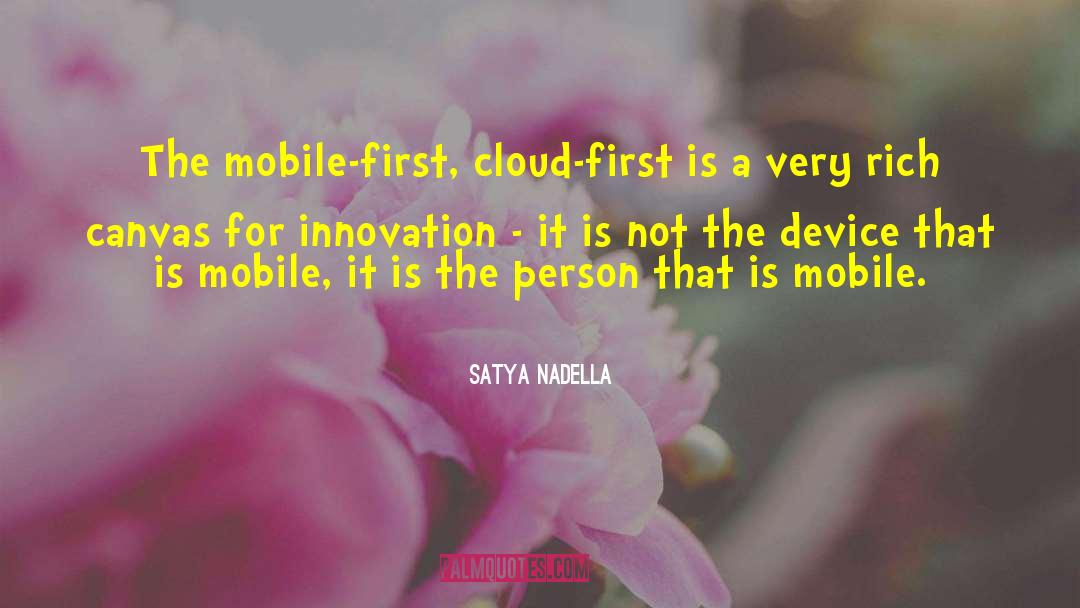 Mobile quotes by Satya Nadella