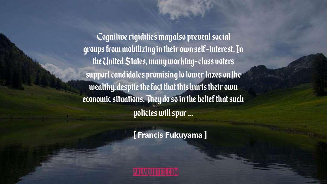 Mobilizing quotes by Francis Fukuyama