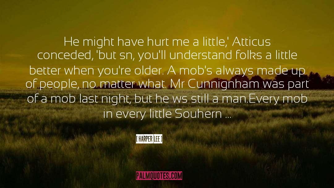 Mobs quotes by Harper Lee