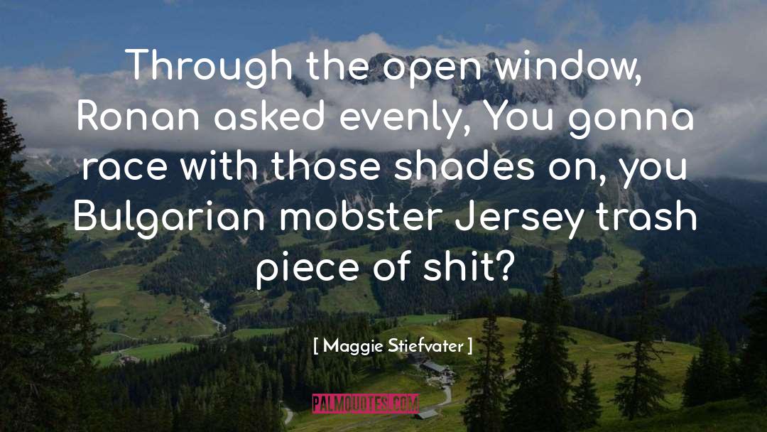 Mobster Quote quotes by Maggie Stiefvater