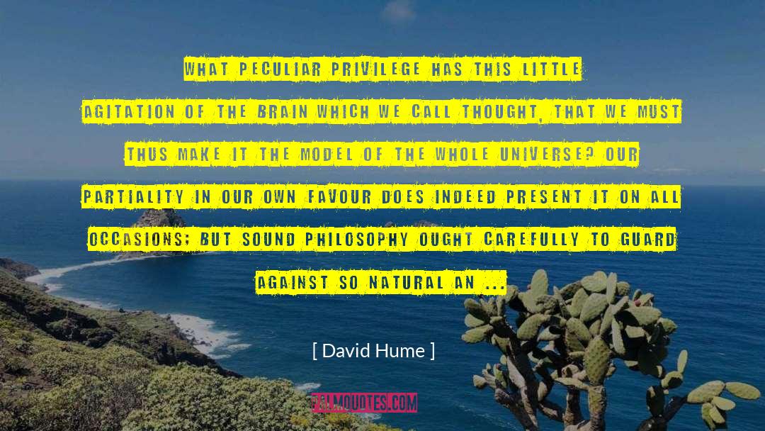 Model Fiction quotes by David Hume