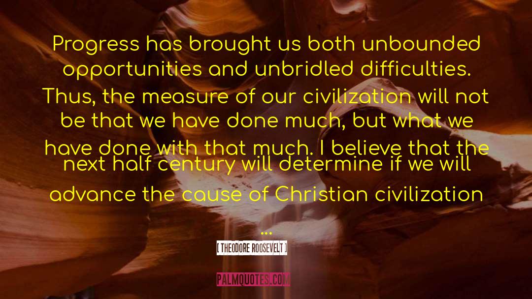 Model Of Christian Charity quotes by Theodore Roosevelt