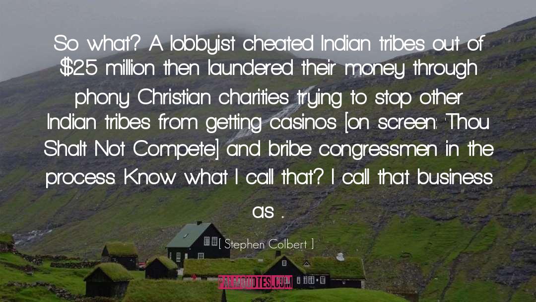 Model Of Christian Charity quotes by Stephen Colbert