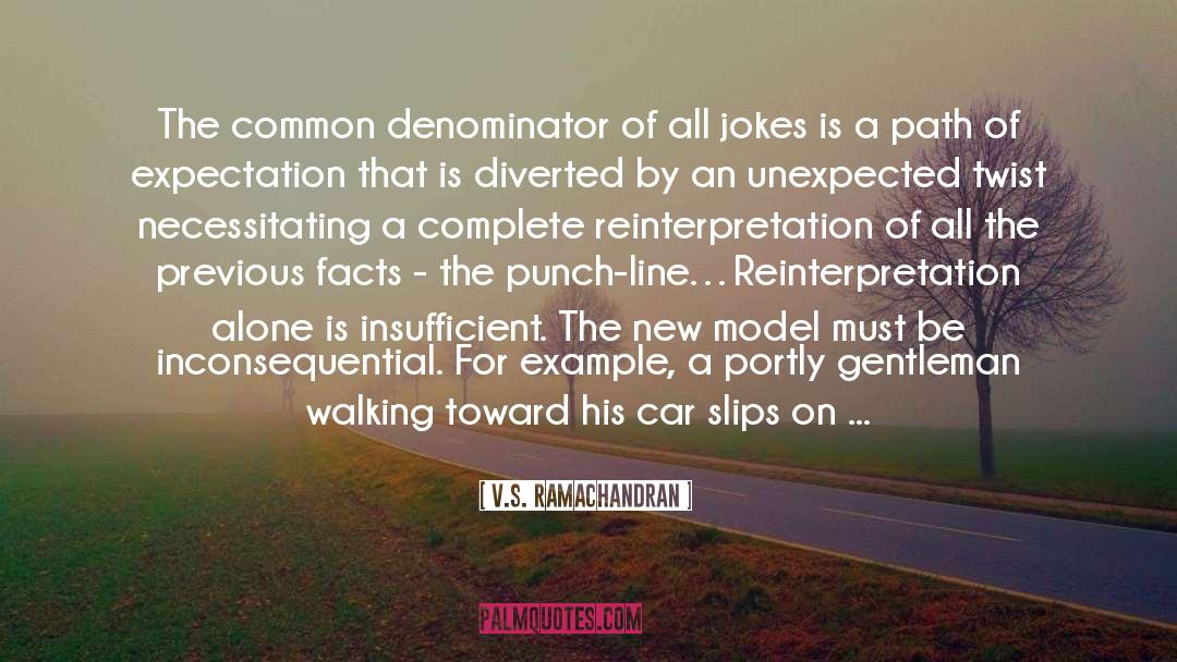 Model Qoutes quotes by V.S. Ramachandran