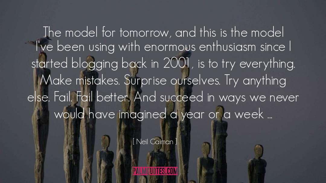 Model quotes by Neil Gaiman