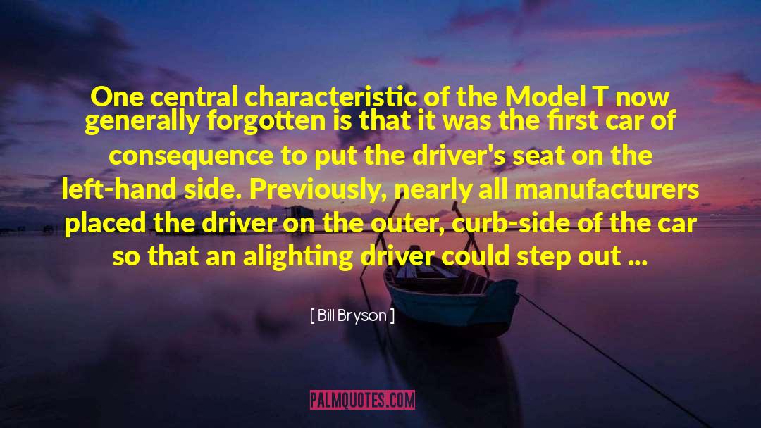 Model T quotes by Bill Bryson