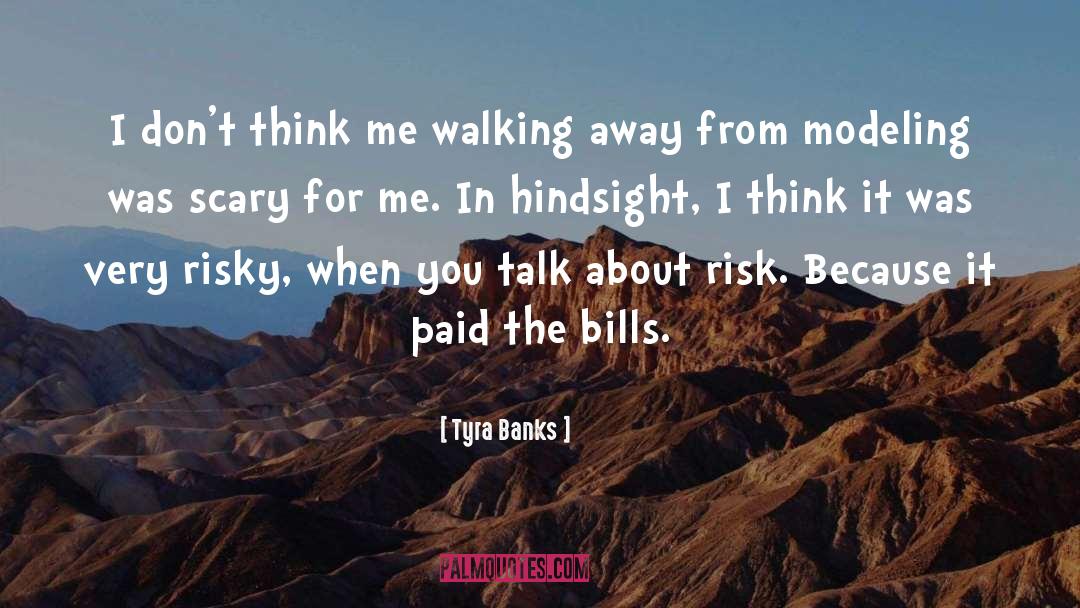 Modeling quotes by Tyra Banks