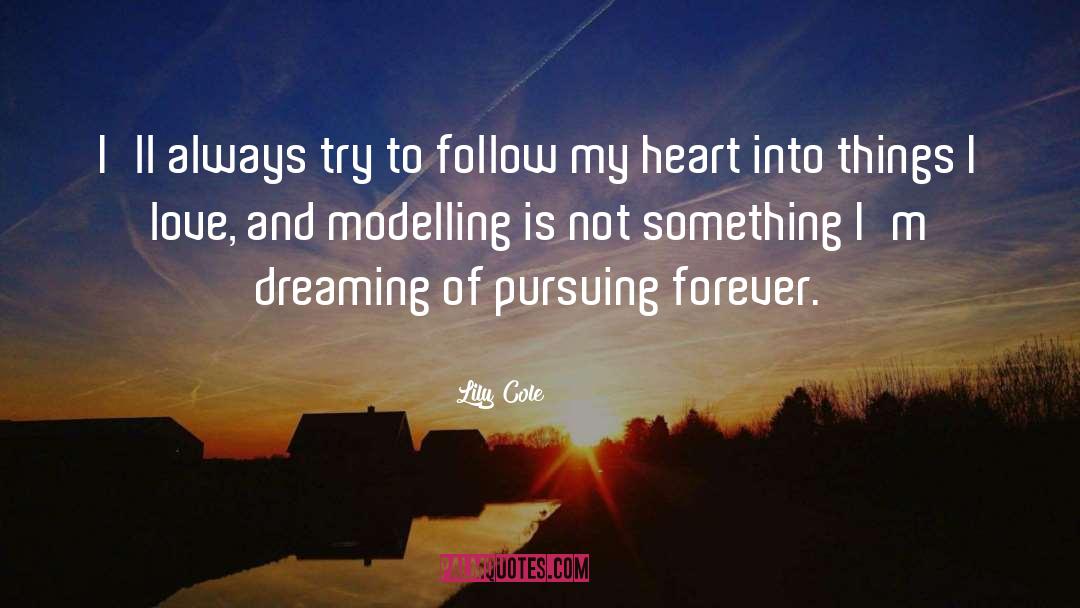 Modelling quotes by Lily Cole