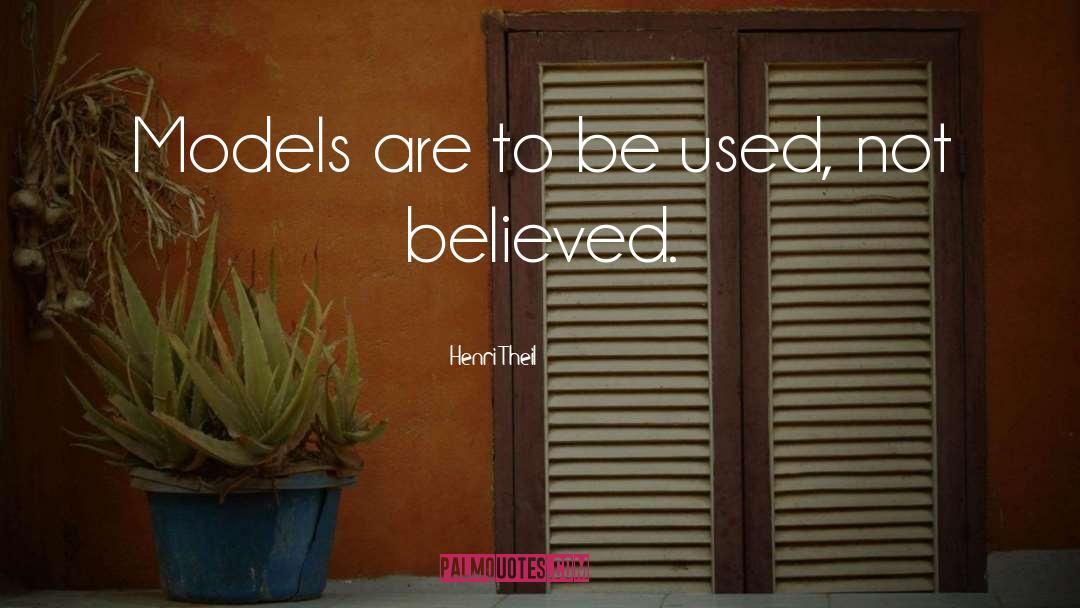 Models Tumblr quotes by Henri Theil