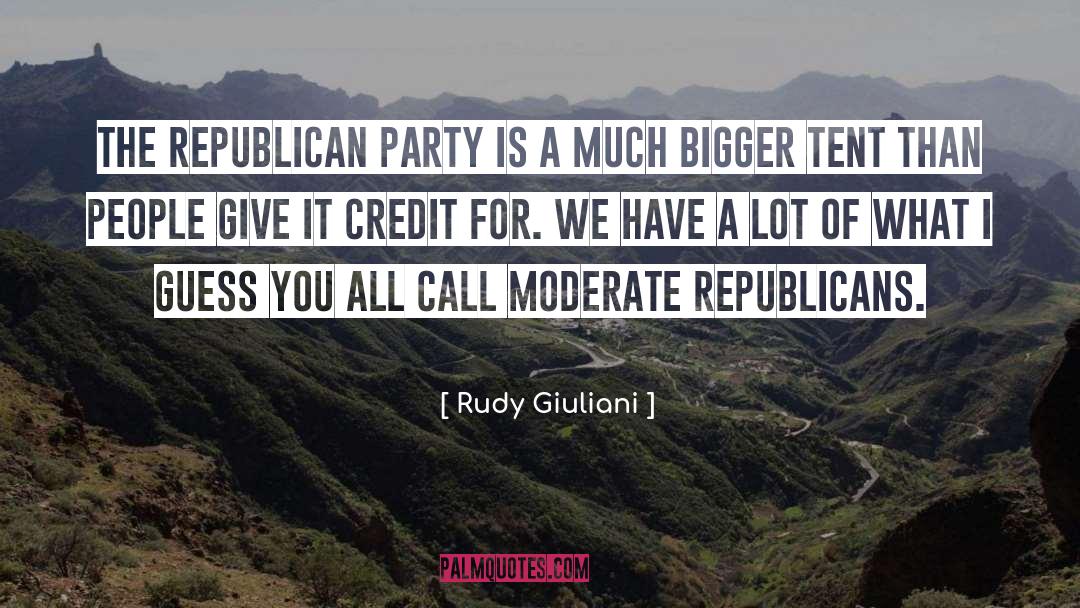 Moderates quotes by Rudy Giuliani