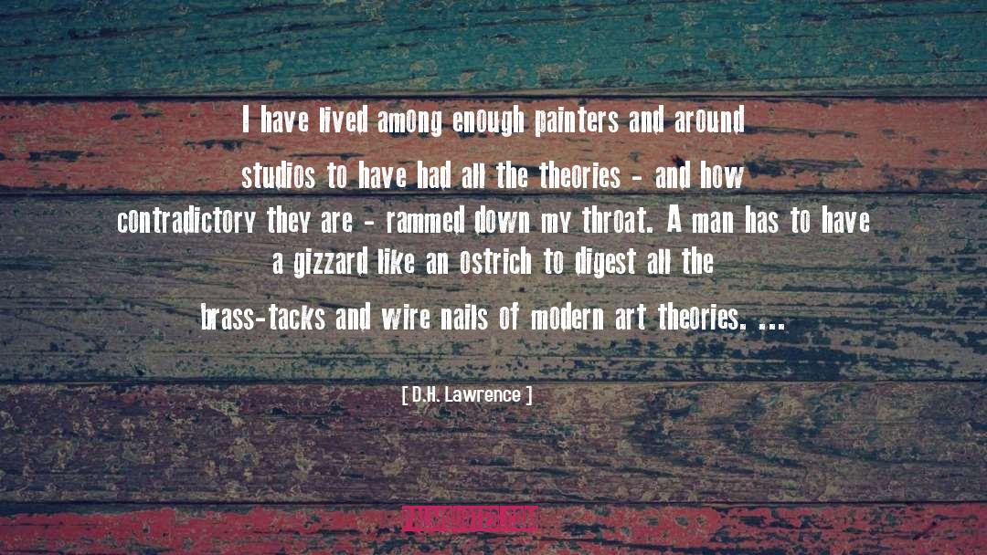 Modern Art quotes by D.H. Lawrence