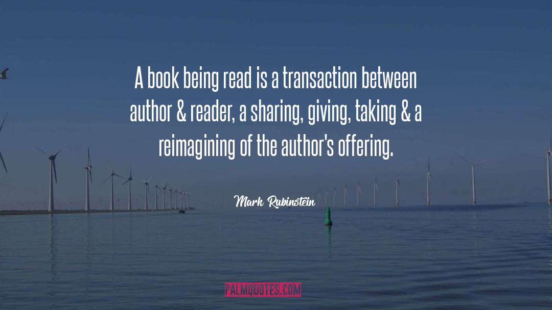 Modern Authors quotes by Mark Rubinstein