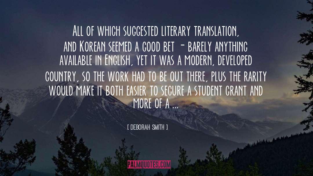 Modern Authors quotes by Deborah Smith