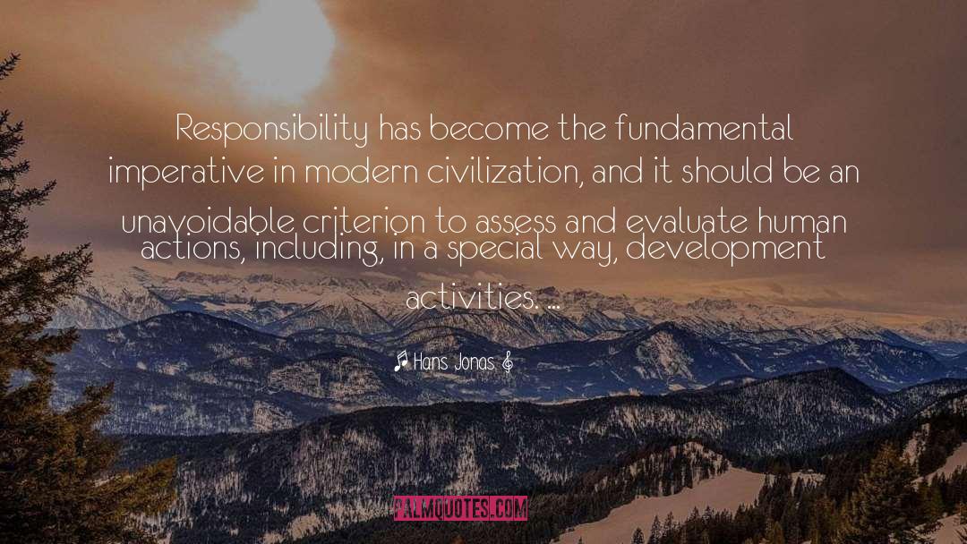 Modern Civilization quotes by Hans Jonas