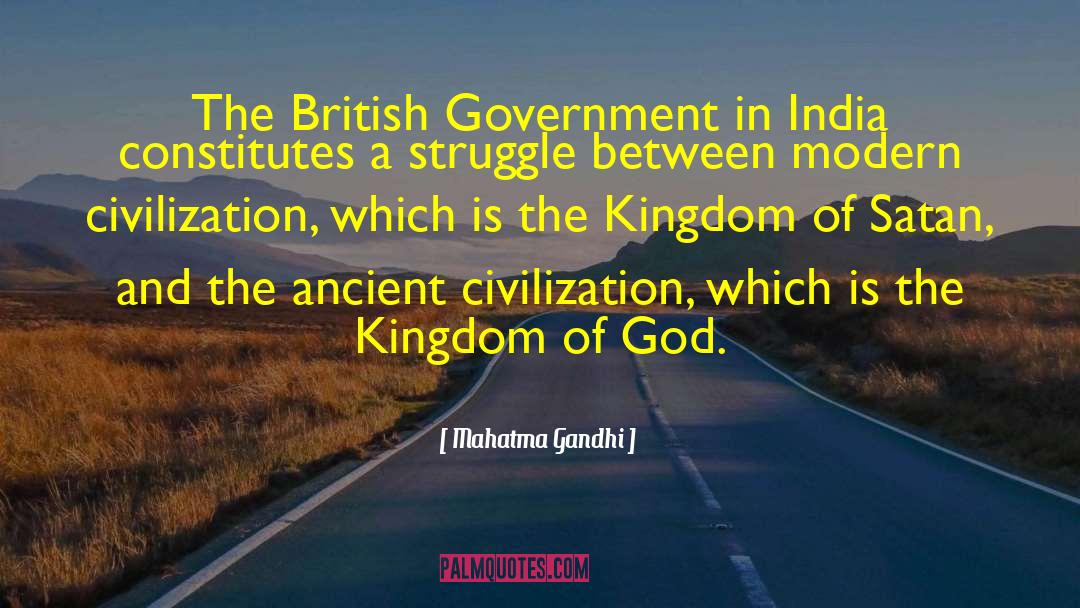 Modern Civilization quotes by Mahatma Gandhi