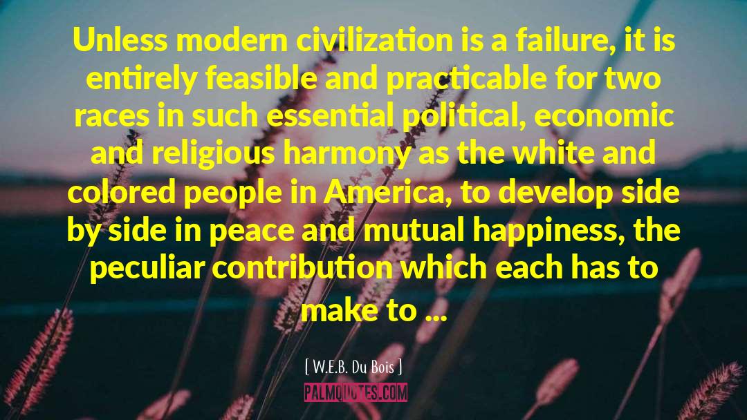 Modern Civilization quotes by W.E.B. Du Bois