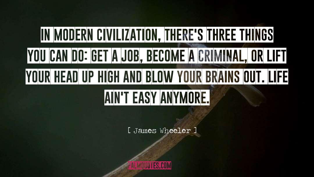 Modern Civilization quotes by James Wheeler