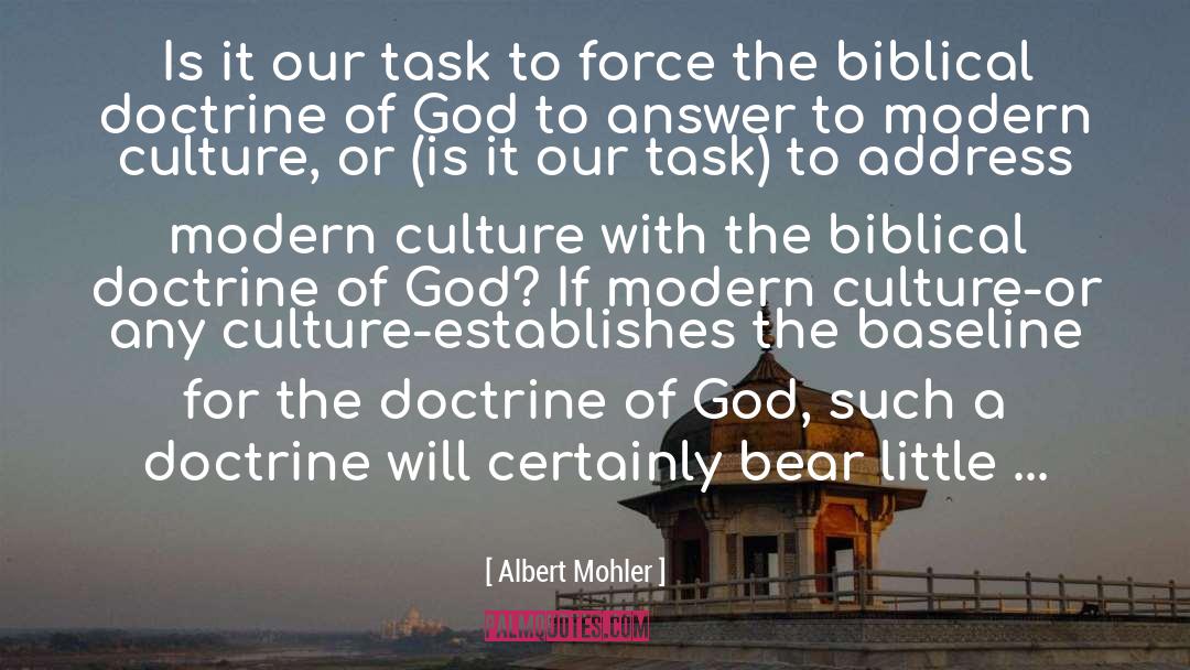 Modern Culture quotes by Albert Mohler